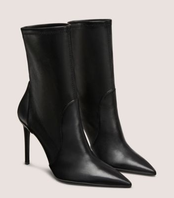 Stuart Weitzman,STUART POWER BOOTIE 100,,Angle View