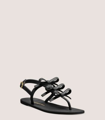 Stuart Weitzman,Caoutchouc brillant,Noir