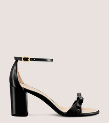 Stuart Weitzman,NUDIST FELICITY BLOCK 75,,Front View