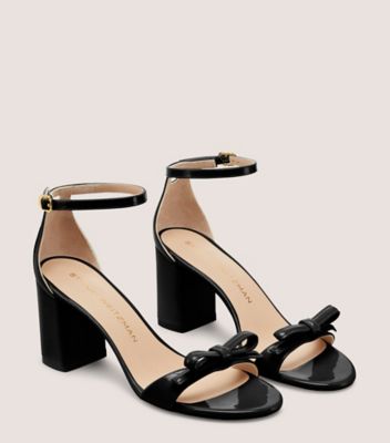 Stuart Weitzman,NUDIST FELICITY BLOCK 75,Black
