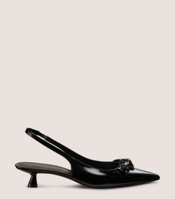 Stuart Weitzman,STUART ROSIE SLINGBACK 35,,Front View