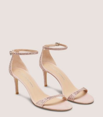 Stuart Weitzman,NUDIST SHINE 75,,Angle View