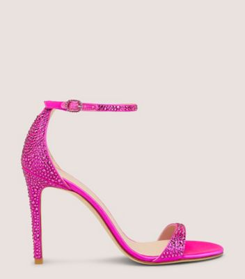 Stuart Weitzman,NUDIST SHINE 100,,Front View