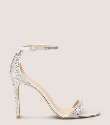 Stuart Weitzman,NUDIST SHINE 100,,Front View