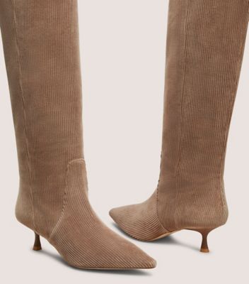 Stuart Weitzman,NAOMI 50 BOOT,Brown,Detailed View