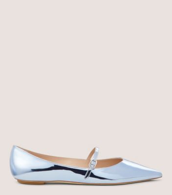 Stuart Weitzman,EMILIA MARY JANE FLAT,,Front View