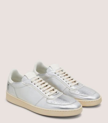 Stuart Weitzman,SW DERBY,Silver,Angle View