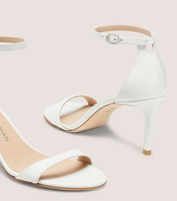 Stuart Weitzman,NUDIST II SANDAL 75,Leather,Sandals,Foam,Cushion Toe,Cushioned,Cocktail,Casual,Party,,Detailed View