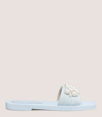 Stuart Weitzman,GOLDIE SLIDE,,Front View