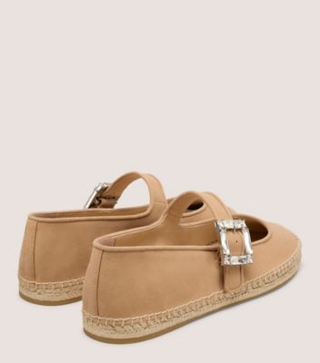 Stuart Weitzman,Suède,Beige Doré