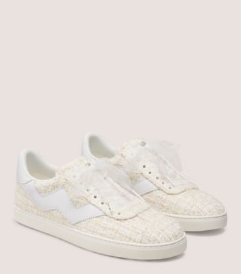 Stuart Weitzman,DARYL SNEAKER,White