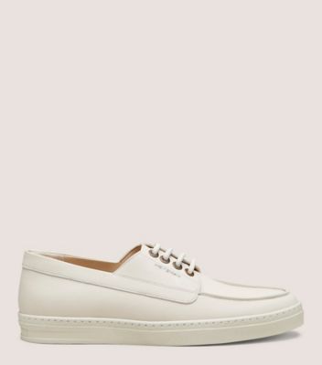 Stuart Weitzman,BRISTOL SNEAKER,Cream,Front View