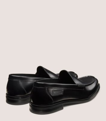 Stuart Weitzman,Cuir brossé,Noir