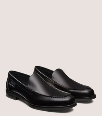 Stuart Weitzman,Cuir brossé,Noir