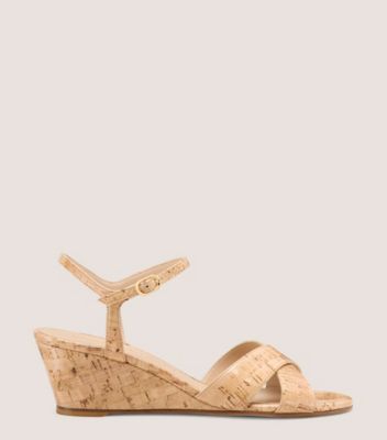 Stuart Weitzman,DAYNA DEMI WEDGE,,Front View