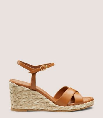 Stuart Weitzman,DAYNA ESPADRILLE WEDGE,,Front View