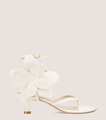Stuart Weitzman,PARADISE 50,White,Front View