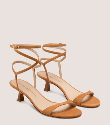 Stuart Weitzman,NUDIST WRAP 50,,Angle View