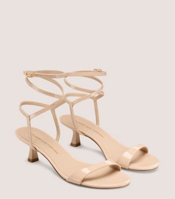 Stuart Weitzman,NUDIST WRAP 50,,Angle View