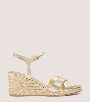 Stuart Weitzman,DAYNA ESPADRILLE WEDGE,,Front View