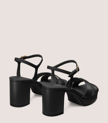 Stuart Weitzman,DAYNA PLATFORM 80,,Back View