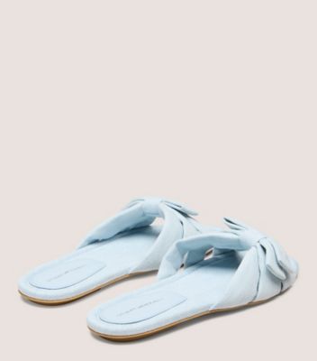 Stuart Weitzman,Denim,Bleu Pâle,Back View