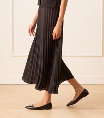 Stuart Weitzman,JUNE FLAT,Black