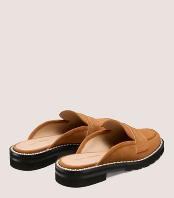 Stuart Weitzman,Flat,Suède,Beige