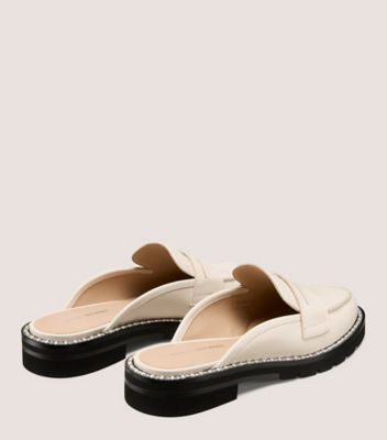 Stuart Weitzman,MONTY MULE,Cream,Back View