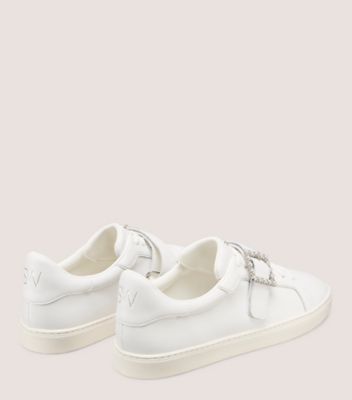 Stuart Weitzman,Cuir,Blanc