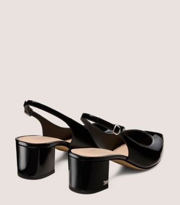 Stuart Weitzman,Pump,Cuir verni,Noir