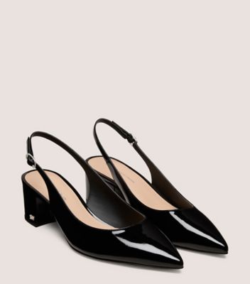 Stuart Weitzman,Pump,Cuir verni,Noir