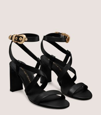 Stuart Weitzman,MAVEN BLOCK 85,,Angle View