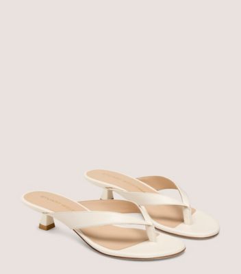 Stuart Weitzman,RIO SLEEK SANDAL 35,,Angle View