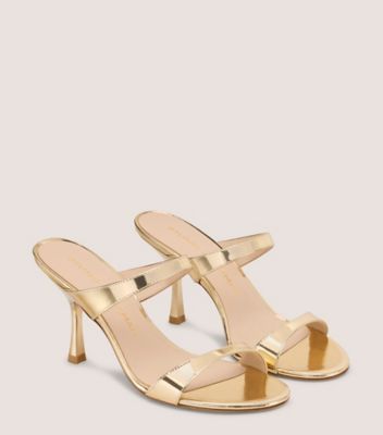 Stuart Weitzman,NUDIST SLIDE 85,,Angle View
