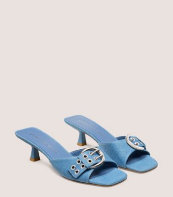 Stuart Weitzman,SUPERMOTO SLIDE 50,,Angle View