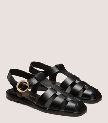 Stuart Weitzman,VILLA FISHERMAN SANDAL,,Angle View