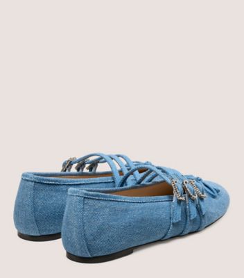Stuart Weitzman,CELESTE MARY JANE BALLET,,Back View