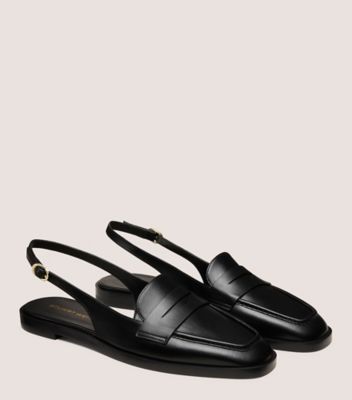 Stuart Weitzman,IVY SLINGBACK LOAFER,,Angle View