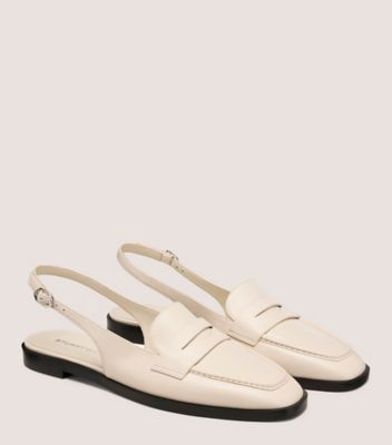 Stuart Weitzman,IVY SLINGBACK LOAFER,,Angle View