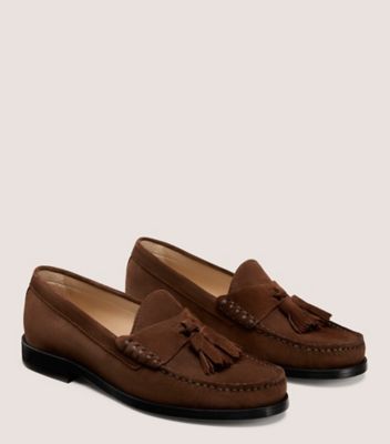 Stuart Weitzman,LOTTIE TASSEL LOAFER,,Angle View