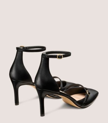 Stuart Weitzman,Cuir nappa,Noir