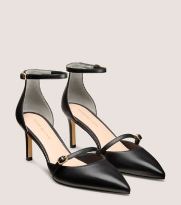 Stuart Weitzman,Cuir nappa,Noir