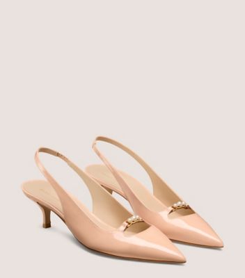 Stuart Weitzman,EMMALINE SLINGBACK 50,,Angle View