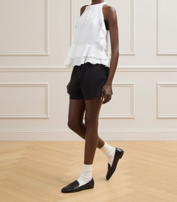 Stuart Weitzman,Cuir galet,Noir