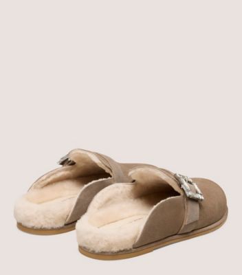 Stuart Weitzman,JUNE SHEARLING MULE,,Back View