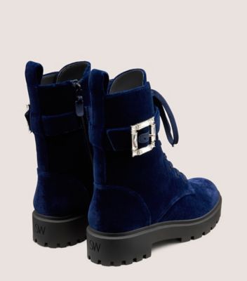 Stuart Weitzman,JUNE LACE-UP BOOTIE,