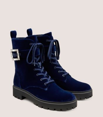 Stuart Weitzman,JUNE LACE-UP BOOTIE,