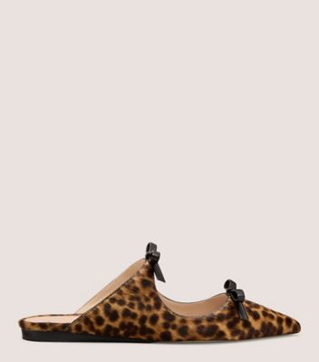 Stuart Weitzman Reese Flat Slide In Brown