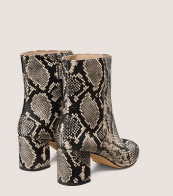 Stuart Weitzman,WYNN ZIP BOOTIE 60,Multi Color,Back View